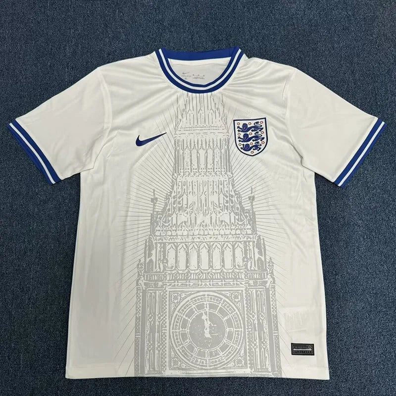 Maillot de football blanc édition spéciale 24-25 de l'Angleterre pour les fans