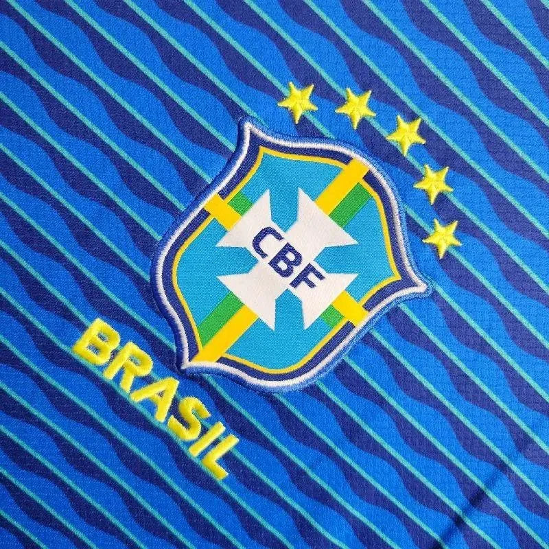2024 Brazil Away Football Shirt image 8