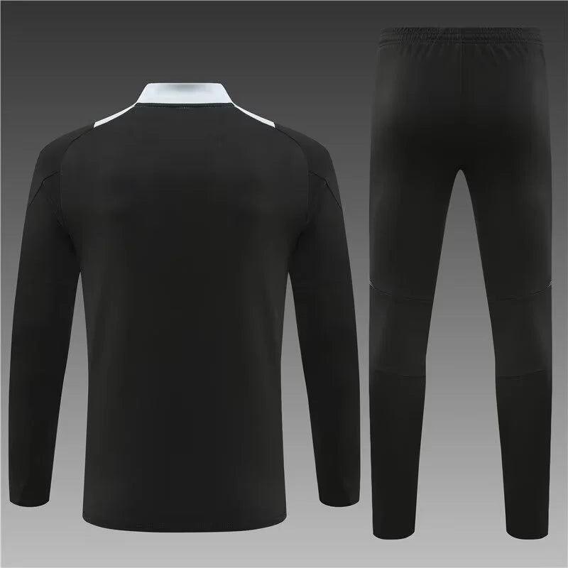 2024/2025 Manchester United Black Half-Pull Training Top