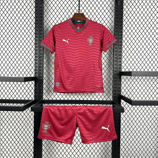 2026 Portugal World Cup Home Football Shirt - Kids image 1