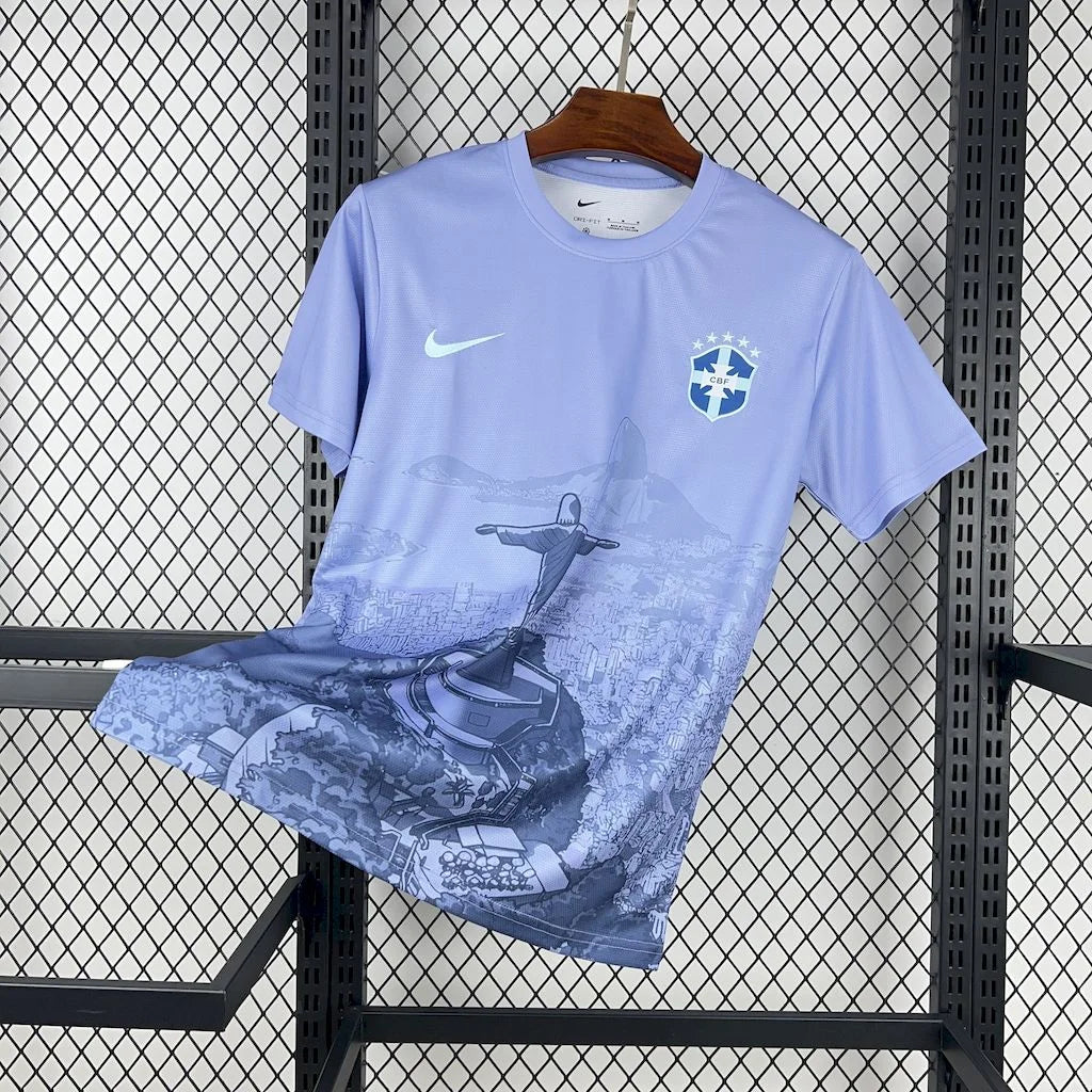 2026 Brazil Purple Rio Special Edition Football Shirt image 1