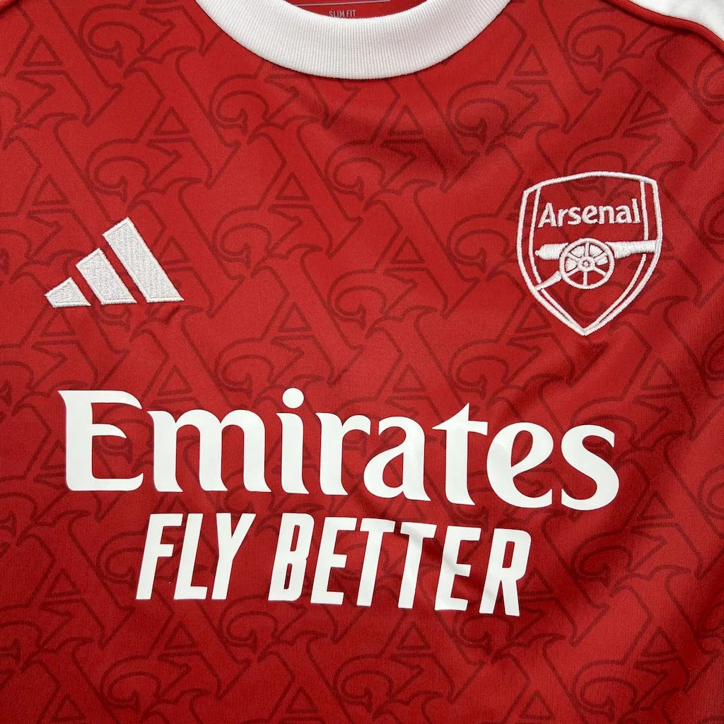 2025/2026 Kids Arsenal Home Football Shirt image 3
