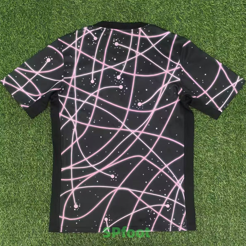2025/2026 PSG Pink Black Fans Training Shirt