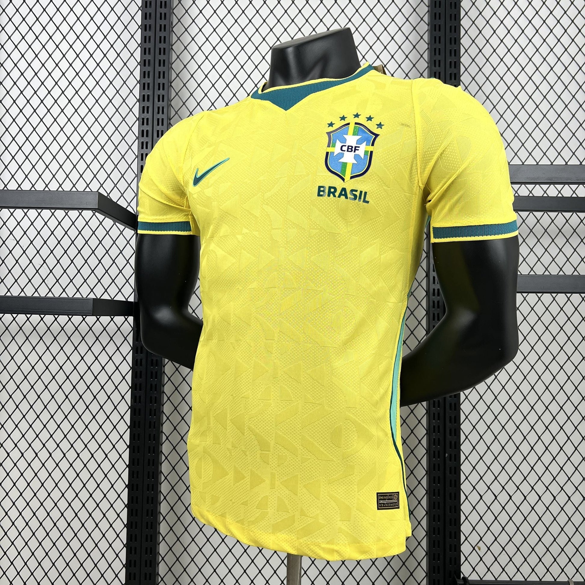2026 Brazil Home World Cup Player Version Football Shirt image 3