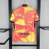 2025/2026 Barcelona Coral Yellow Abstract Special Edition Football Shirt image 2