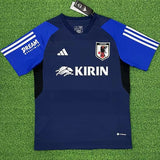Maillots d'entraînement bleus du Japon 23-24