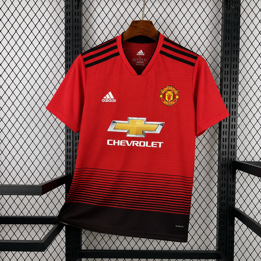 2018/2019 Manchester United Retro Home Football Shirt