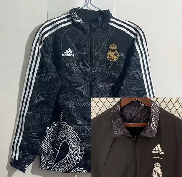 2023 RMA Black Double Sided Windbreaker