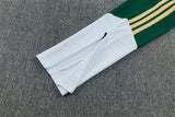 2026/2027 Italy Blue Half Zipper Green Tracksuit