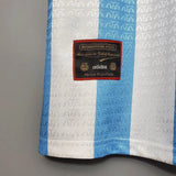 1996 Argentina Home Retro Football Shirt image 9