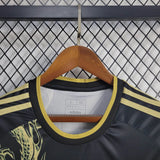 2025/2026 Real Madrid Black Gold Dragon Special Edition Football Shirt