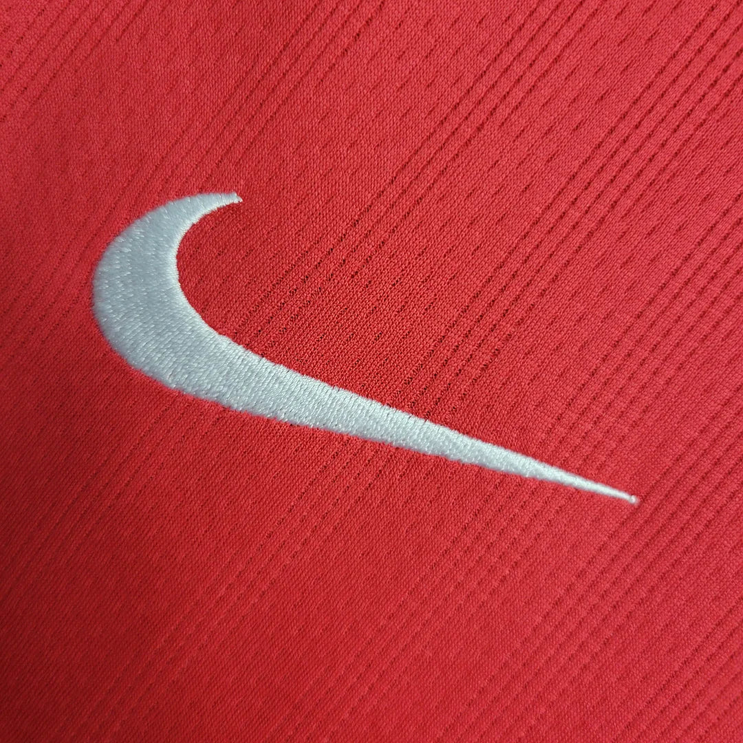 2007/2008 Manchester United Retro Long Sleeve Home Football Shirt