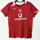 Maillot de football rétro domicile Manchester United 2005-2006