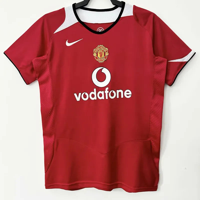 Maillot de football rétro domicile Manchester United 2005-2006