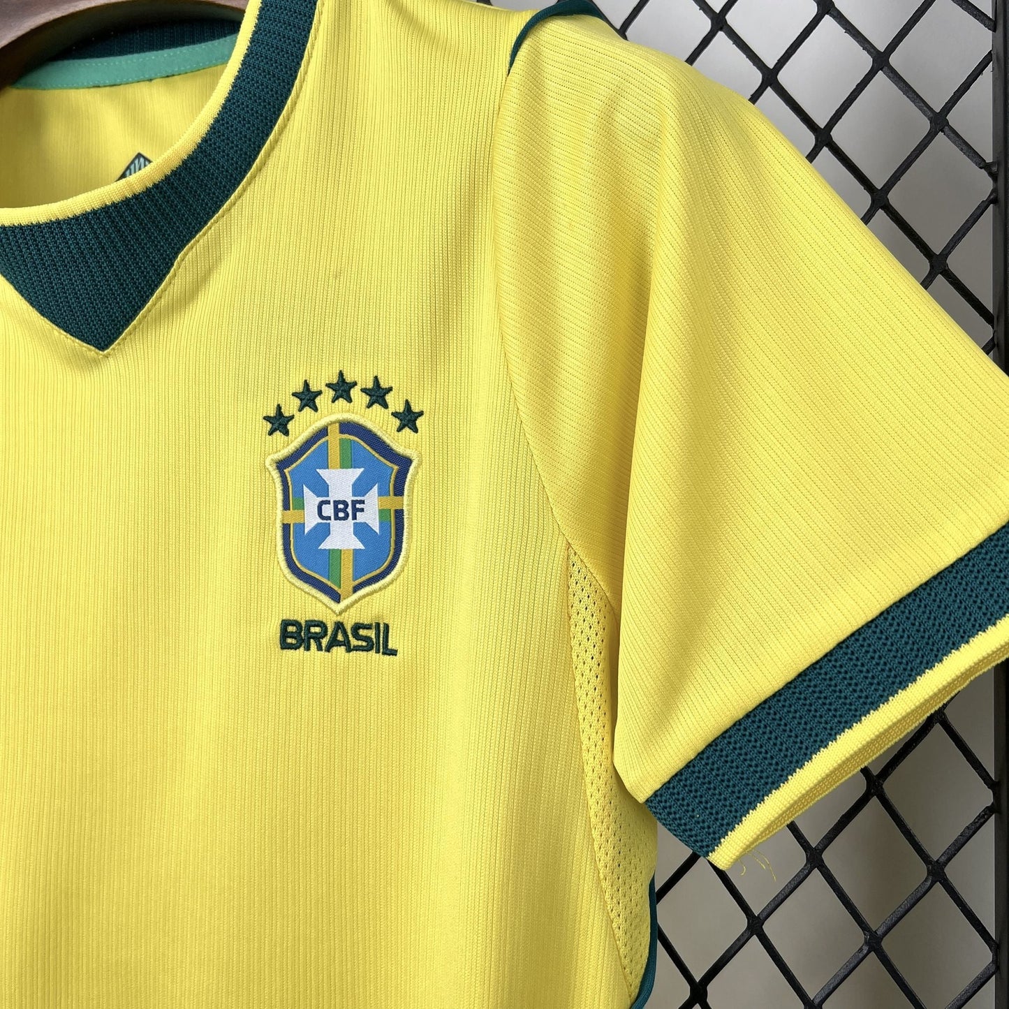 2026 Kids Brazil Home World Cup Football Shirt image 5