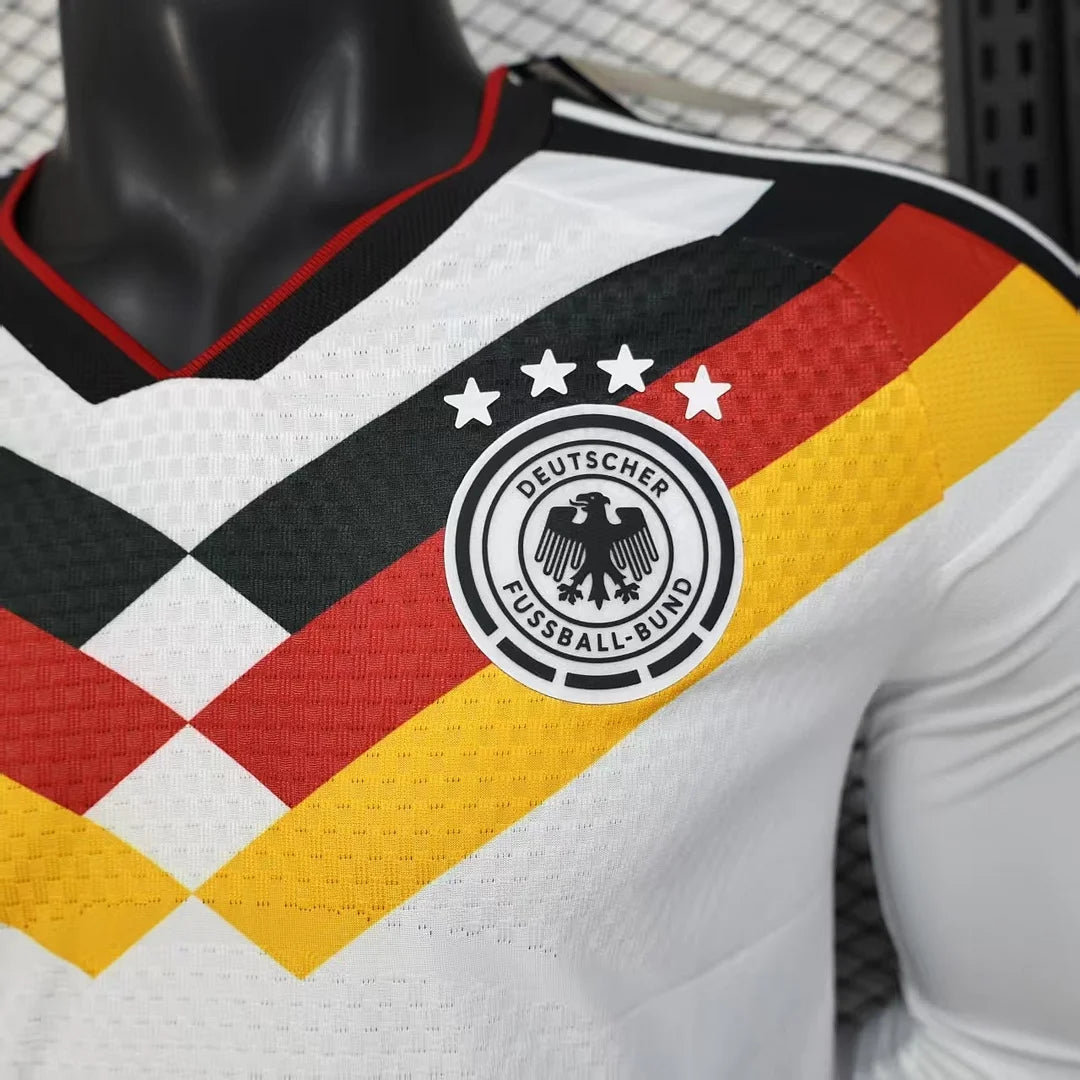 2026 Germany Home Long Sleeve Player Version Football Shirt image 4