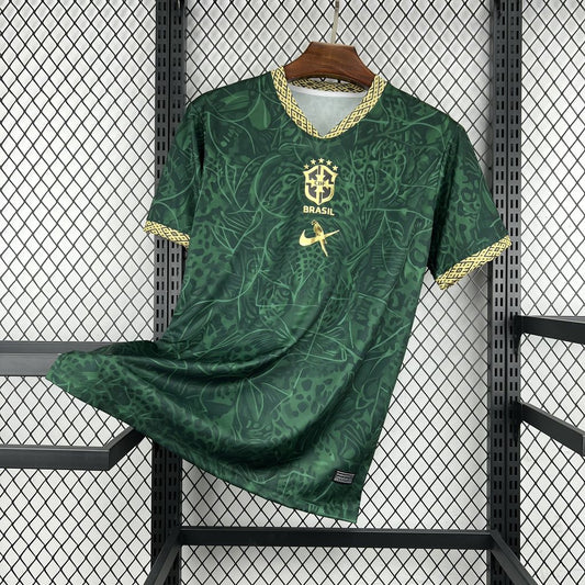 2026 Brazil Arara Green Special Edition Football Shirt image 1