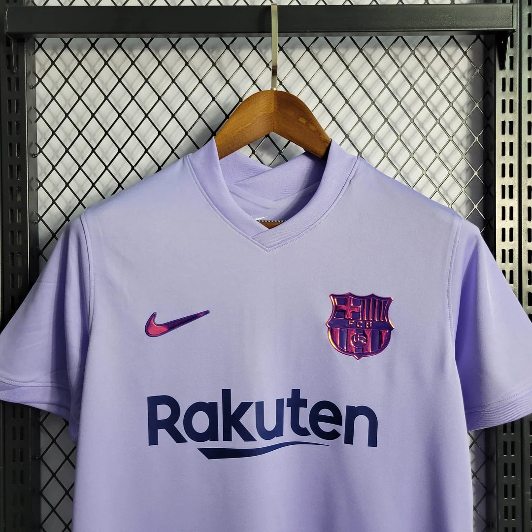 2021/2022 Barcelona Away Retro Football Shirt image 4