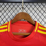 2024 Kids Size Spain Home Football Shirt