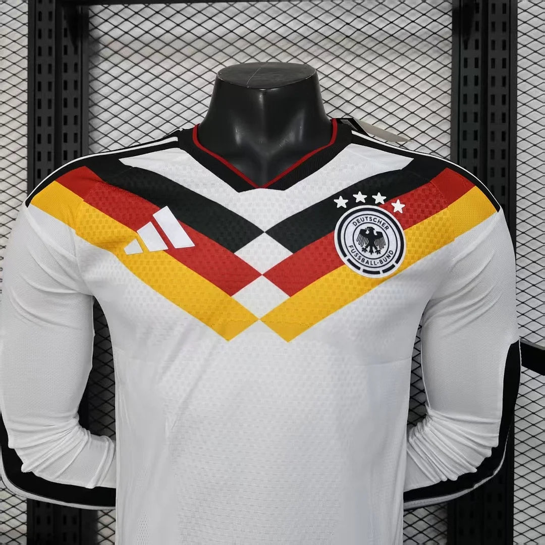 2026 Germany Home Long Sleeve Player Version Football Shirt image 3