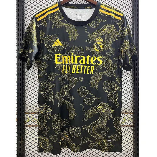 Maillots d'entraînement pour fans RMA Black Special Edition 2023