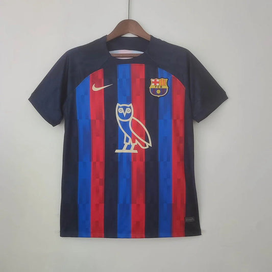 2022/2023 Barcelona Drake Home Football Shirt image 1