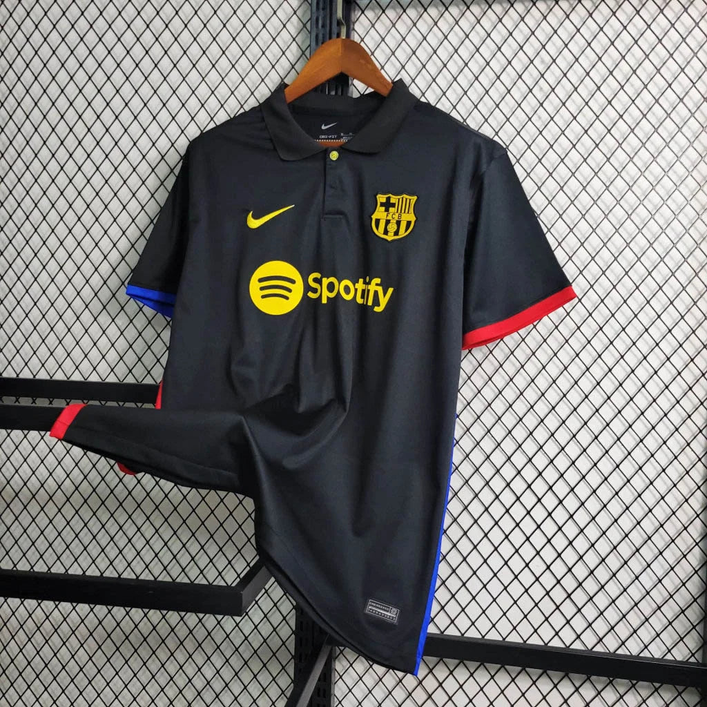 2023/2024 Barcelona Black Polo Shirt image 3