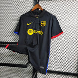 2023/2024 Barcelona Black Polo Shirt image 3