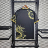 2025/2026 Real Madrid Black Gold Dragon Special Edition Football Shirt