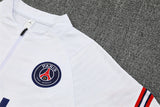 2021/2022 PSG Paris Saint-Germain Half-Pull Tracksuit White