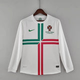 2012 Retro Long Sleeve Portugal Away Football Shirt image 1