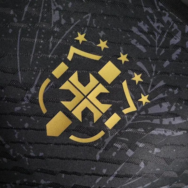 2023 Brazil Black Special Edition Player Version Football Shirt image 6