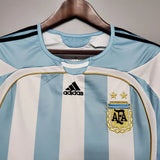 2006 Argentina Home Retro Football Shirt image 3