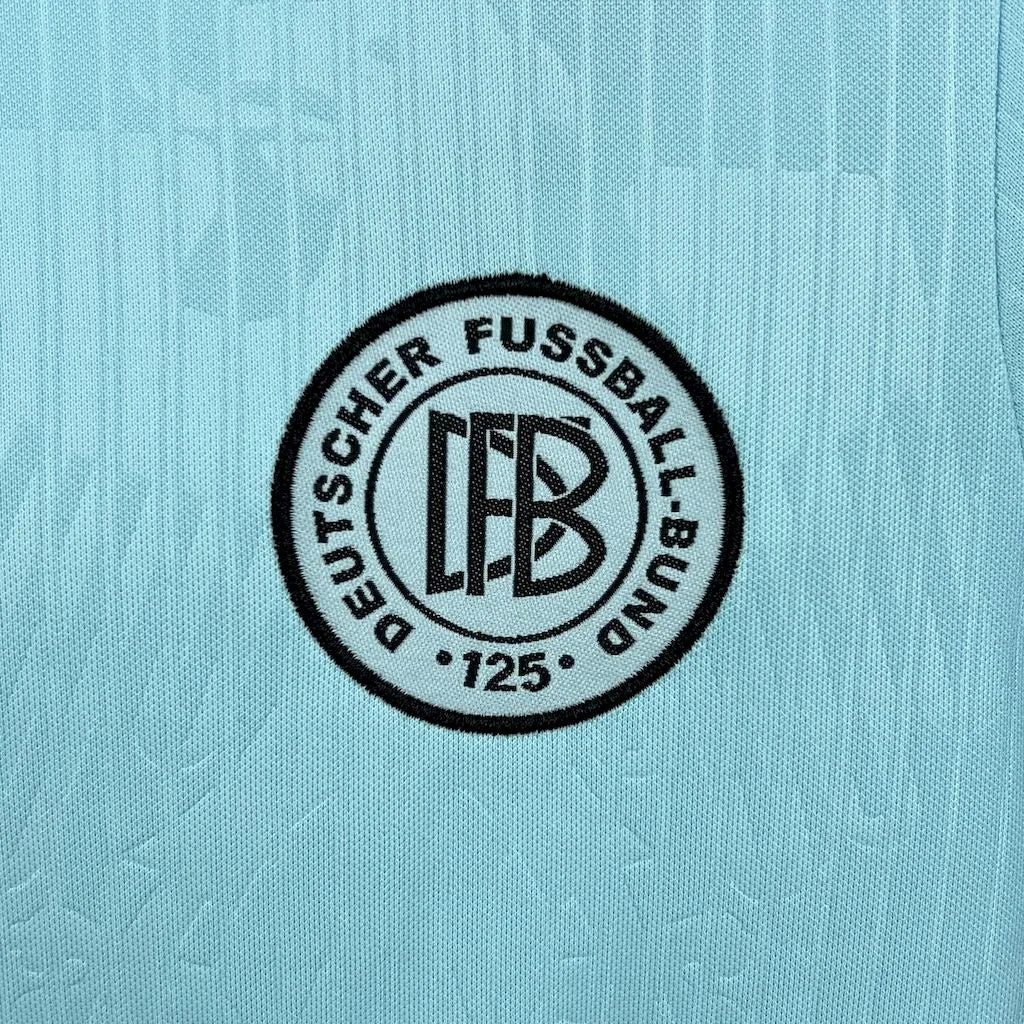 2025/2026 Kids Germany Blue 125th Anniversary Football Kit image 4