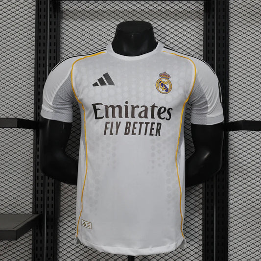 2025/2026 Player Version Real Madrid Home Football Shirt - Premium Version