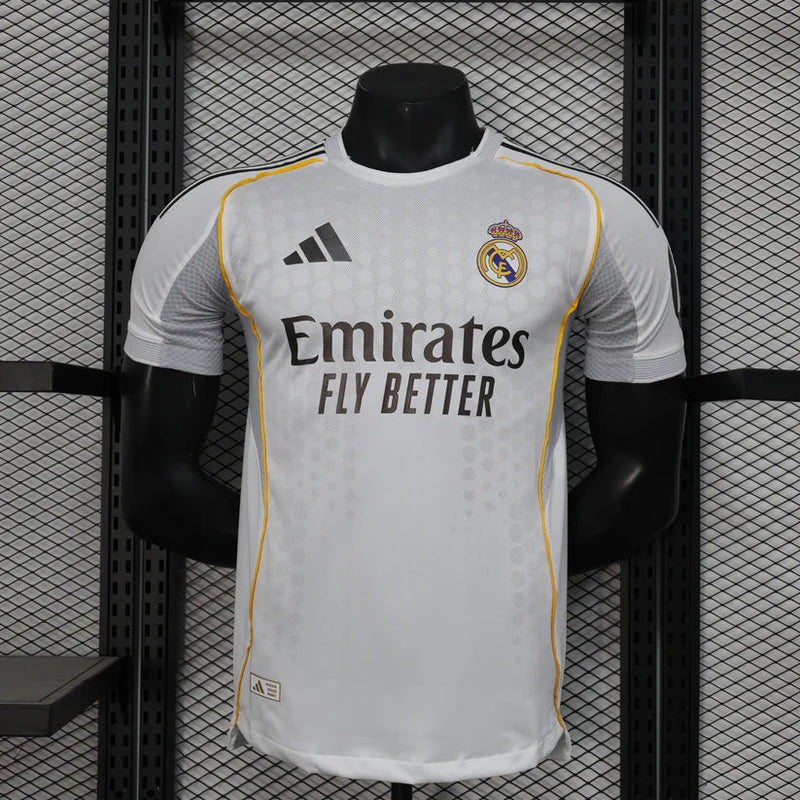 2025/2026 Player Version Real Madrid Home Football Shirt - Premium Version