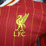 2024/2025 Liverpool Long Sleeve Home Football Shirt - Player Version image 4