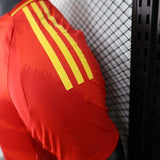 2024 Spain Home Football Shirt - Player Version