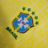 2024 Kids Brazil Home Football Shirt image 5