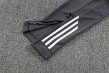 2025/2026 Arsenal Half-Pull Black Grey Tracksuit