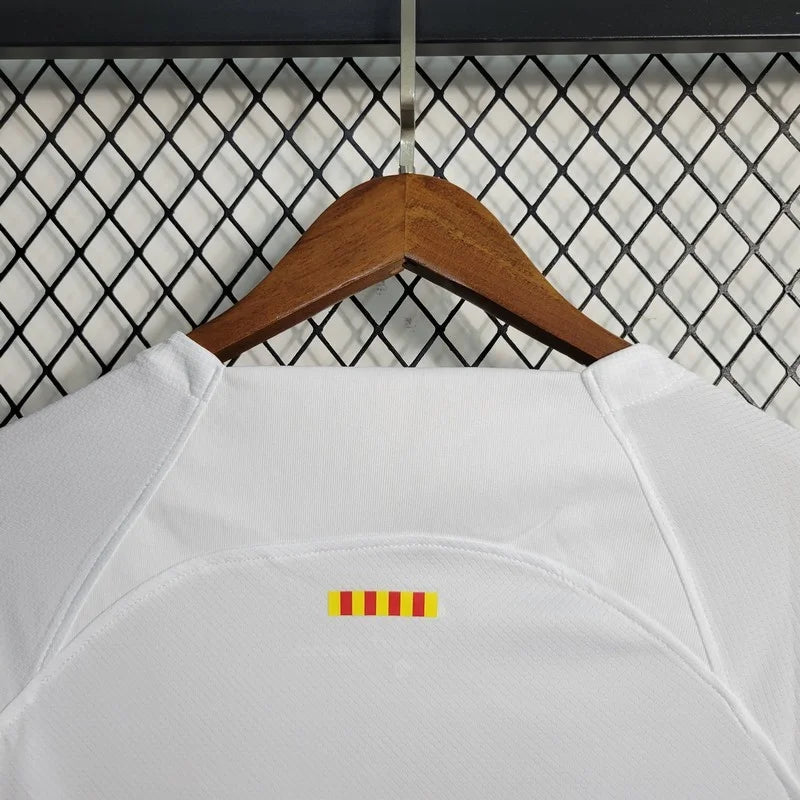 2023/2024 Barcelona Away Long Sleeve Football Shirt image 9