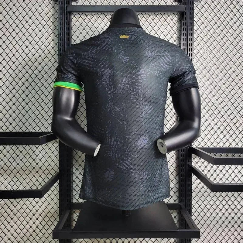 2023 Brazil Black Special Edition Player Version Football Shirt image 2