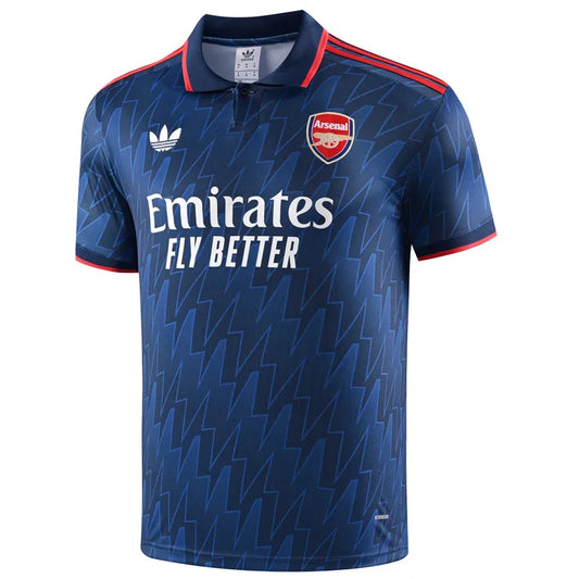 25-26 Arsenal Royal Blue Polo Short Sleeve