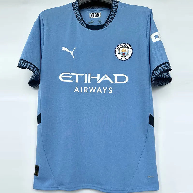 24-25 Man City Home Fans Soccer Jersey