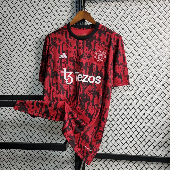 2023/2024 Manchester United Pre-Match Football Shirt
