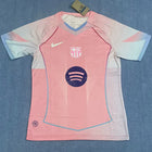 25-26 Barcelona Special Edition Pink Fans Training Shirts Aurora